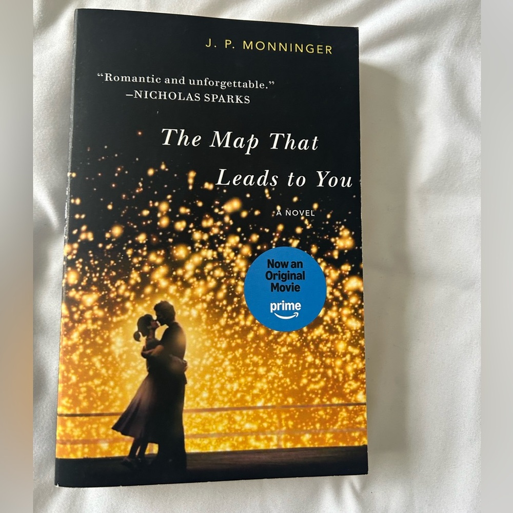 BOOK : The Map That Leads to You by J.P. Monniger